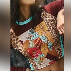 FREE PEOPLE BEACH The Jesse Surf Rashie NWOT sz XL